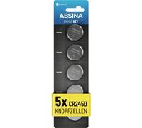 Absina Pile bouton CR 2450 3 V 5 pc(s) lithium
