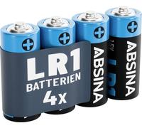 Absina Pile LR1 (N) LR1 (N) alcaline(s) 1.5 V 800 4 pc(s)