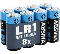 Absina Pile LR1 (N) LR1 (N) alcaline(s) 1.5 V 800 8 pc(s)