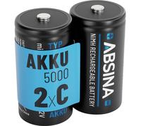 Absina Pile rechargeable LR14 (C) NiMH 4500 1.2 V 2 pc(s)