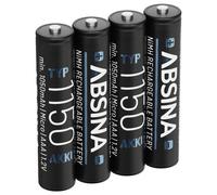 Absina Pile rechargeable LR3 (AAA) NiMH 1.2 V 4 pc(s)