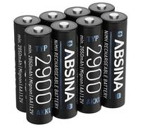 Absina Pile rechargeable LR6 (AA) NiMH 1.2 V 8 pc(s)