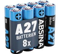 Absina Pile spéciale 27 A alcaline(s) 12 V 28 8 pc(s)