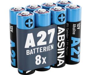 Absina Pile spéciale 27 A alcaline(s) 12 V 28 8 pc(s)