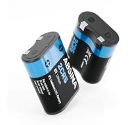 ABSINA Piles 2CR5 Lithium 6 V - Batterie 2 CR 5 | Lot de 1 pile 2CR5 lithium 6 V anti-fuite longue durée - Pour caméra, flash et plus