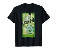 Absinthe an Elixir of Intellect and Vision T-shirt vintage T-Shirt