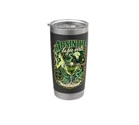 Absinthe La Fée Verte - Cocktail Fée Verte Gobelet isotherme en acier inoxydable double paroi
