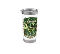 Absinthe La Fée Verte - Cocktail Fée Verte Gobelet isotherme en acier inoxydable double paroi