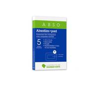 ABSOFILM+PAD PANS ADH 10X15CM 5