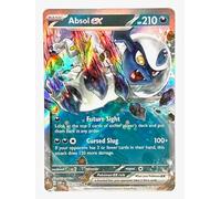 Absol ex 135/197 Carte double rare Flammes obsidienne Pokemon