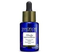 Sanoflore Absolu Merveilleux - Sérum Anti-Rides Intégral Certifié Bio - Huiles Essentielles & Acide Hyaluronique d'Origine Naturelle - 30 ml