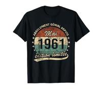 Absolument Génial Depuis Mai 1961 Anniversaire Rétro T-Shirt