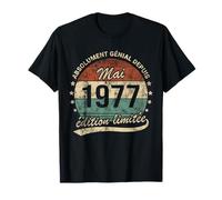 Absolument Génial Depuis Mai 1977 Anniversaire Rétro T-Shirt