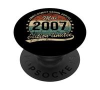 Absolument Génial Depuis Mai 2007 Anniversaire Rétro PopSockets PopGrip Adhésif