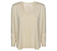 Absolut Cashmere, Femme, Pulls, Beige, Taille: 42 FR Mitsy Scollo V ML Cotone