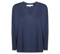 Absolut Cashmere, Femme, Pulls, Bleu, Taille: 38 FR Mitsy Scollo V Ml Cotone