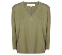 Absolut Cashmere, Femme, Pulls, Vert, Taille: 42 FR Mitsy Scollo V ML Cotone