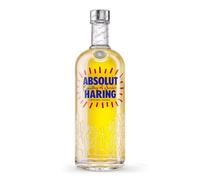 Absolut Haring, Édition Limitée Vodka Original de Suède, 700ml, 40% Vol, Collection Art Keith Haring, Distillée à Åhus avec Blé d'Hiver