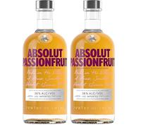 ABSOLUT VODKA Passionfruit Vodka aromatisée - 38%, 70cl (Lot de 2)