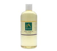 Absolute Aromas Huile d'Amande Douce 500ml - Pure, Naturelle, Sans Cruauté. Végétalienne, sans OGM - Huile pour Massage et Hydratation des Cheveux, la Peau, le Visage et les Ongles