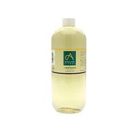 Absolute Aromas Huile de pépins de raisin 1L - Pure, naturelle, pressée à froid, sans cruauté, végétalienne, sans OGM