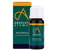 Absolute Aromas Huile Essentielle de Patchouli 10 ml - Pure, Naturelle, Non Diluée, Sans Cruauté et Vegan - Pour une utilisation en Aromathérapie et Diffuseurs
