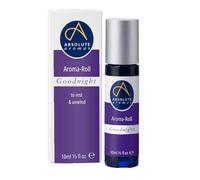 Absolute Aromas Roll-On Goodnight - avec 100% d'Huiles Essentielles Pures - Un Mélange Apaisant et Relaxant de Camomille, Lavande et Vétiver dans de l'Huile de Jojoba