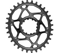 ABSOLUTE BLACK - Plateau ovale Boost148 de traction à montage direct, noir, décalé de 3 mm, 32 t