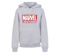 ABSOLUTE CULT Sweat 'Marvel' gris / rouge / blanc, Taille 122-128
