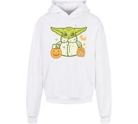 ABSOLUTE CULT Sweat-shirt 'Star Wars - Grogu Halloween Trick Or Treat' vert / kiwi / orange / blanc, Taille 5XL