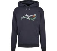 ABSOLUTE CULT Sweat-shirt 'Tom And Jerry - Let The Hunt Begin' bleu marine / marron / gris / vert, Taille M