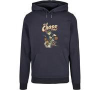 ABSOLUTE CULT Sweat-shirt 'Tom and Jerry - The Chase Is On' bleu marine / pueblo / jaune pastel / noir, Taille XL