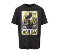 ABSOLUTE CULT T-Shirt 'Batman v Superman' citron / pierre / noir / blanc, Taille M