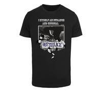 ABSOLUTE CULT T-Shirt 'Beetlejuice' gris / gris clair / noir, Taille 4XL