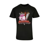 ABSOLUTE CULT T-Shirt 'Deadpool - Rides a Unicorn' mélange de couleurs / noir, Taille XS