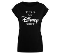ABSOLUTE CULT T-shirt 'Disney - My Shirt' noir / blanc, Taille XL