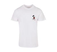 ABSOLUTE CULT T-Shirt 'Mickey Mouse - Kickin Retro' rouge / noir / blanc, Taille L