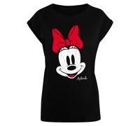 ABSOLUTE CULT T-shirt 'Mickey Mouse - Minnie Beaten Face' rouge / noir / blanc, Taille XXL