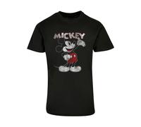 ABSOLUTE CULT T-Shirt 'Mickey Mouse - Presents' gris / pourpre / noir, Taille XXL