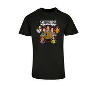 ABSOLUTE CULT T-Shirt 'Scooby - Natural Characters' orange / rouge / noir / blanc, Taille M