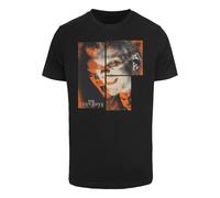 ABSOLUTE CULT T-Shirt 'The Lost Boys - Squares' gris / orange clair / noir / blanc, Taille XL