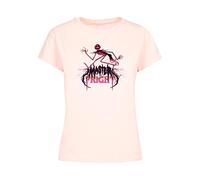 ABSOLUTE CULT T-shirt 'The Nightmare Before Christmas - Master Fright' poudre / rose foncé / noir, Taille M