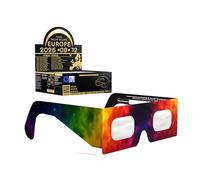 Absolute Eclipse Colorsplash Lunettes solaires Eclipse en vrac - Testées ISO 12312-2 et certifiées CE - Fabricant européen - Lot de 50 - Eclipse Europe 2026