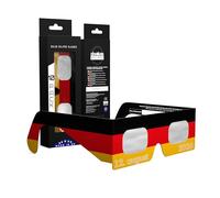 Absolute Eclipse DE Solar Eclipse Lot de 10 paires de lunettes - Testées ISO 12312-2 et certifiées CE - Fabricant européen - Lot de 10 - Eclipse Europe 2026