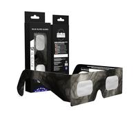 Absolute Eclipse Lot de 10 paires de lunettes anti-éclipse solaire Soot - Testé ISO 12312-2 et certifié CE - Fabricant européen - Lot de 10 - Eclipse Europe 2026