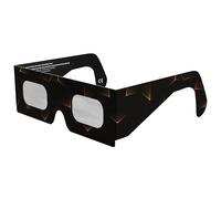 Absolute Eclipse Lunette Eclipse Solaire 2026 pour Voir l'Éclipse - ISO 12312-2 CE Certifiée Homologuée - Design Goldline - Adultes Enfants - Fabricant Européen Reconnu AAS