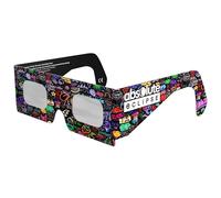 Absolute Eclipse Lunette Eclipse Solaire 2026 pour Voir l'Éclipse - ISO 12312-2 CE Certifiée Homologuée - Design Neon - Adultes Enfants - Fabricant Européen Reconnu AAS
