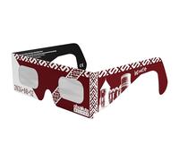 Absolute Eclipse Lunette Eclipse Solaire 2026 pour Voir l'Éclipse - ISO 12312-2 CE Certifiée Homologuée - Design LV - Adultes Enfants - Fabricant Européen Reconnu AAS