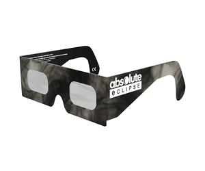 Absolute Eclipse Lunette Eclipse Solaire 2026 pour Voir l'Éclipse - ISO 12312-2 CE Certifiée Homologuée - Design Soot - Adultes Enfants - Fabricant Européen Reconnu AAS