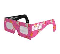 Absolute Eclipse Lunette Enfants Eclipse Solaire 2026 pour Voir l'Éclipse - ISO 12312-2 CE Certifiée Homologuée - Design Unicorns - Adultes Enfants - Fabricant Européen Reconnu AAS